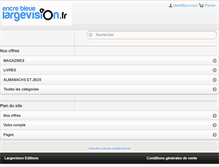 Tablet Screenshot of largevision.fr